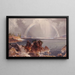 Lac Yellowstone - Thomas Moran — kehystetty taideteos seinällä