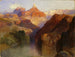 Pic Zoroastre, Grand Canyon, Arizona - Thomas Moran — näkymä teoksesta