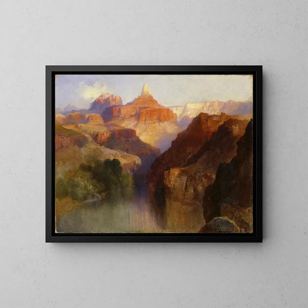 Pic Zoroastre, Grand Canyon, Arizona - Thomas Moran — kehystetty taideteos seinällä