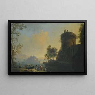 Thomas Patch - An Italianate Landscape With The Tomb Of The Plautii.webp