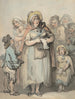 Laulajat balladien - Thomas Rowlandson — näkymä teoksesta
