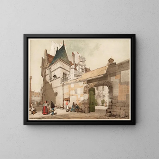 Hôtel de Cluny, Pariisi - Thomas Shotter Boys — kehystetty taideteos seinällä