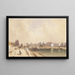 Le Pont-Royal vuonna 1833 - Thomas Shotter Boys — kehystetty taideteos seinällä