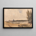 Seine-joen rannalla - Thomas Shotter Boys — kehystetty taideteos seinällä
