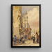 Bruges-katedraali - Thomas Shotter Boys — kehystetty taideteos seinällä