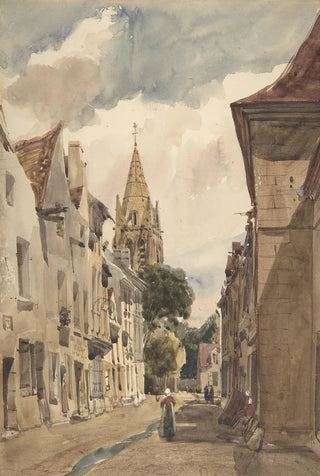 Thomas Shotter Boys - View of Issy A Street in IssylesMoulineaux Seine.webp