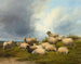Moutons dans un pré - Thomas Sidney Cooper — näkymä teoksesta