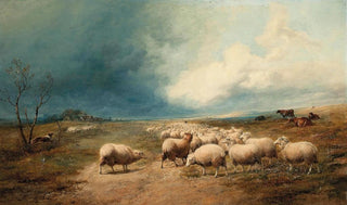 Thomas Sidney Cooper - The fleecy charge.webp