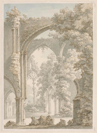 Thomas Sunderland - Inside View of Tintern Abbey looking from the Nave to the East Window.webp