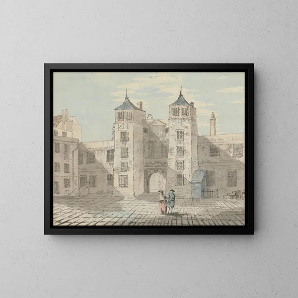 Ancient Somerset House - Thomas Theodosius Forrest — kehystetty taideteos seinällä