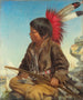 Indiancipojan Fort Snellingistä - Thomas Waterman Wood — näkymä teoksesta