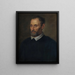 Godefridus Wendelinus -muotokuva - Thomas Willeboirts Bosschaert — kehystetty taideteos seinällä