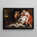 Venus itkee Adonin kuolemaa - Thomas Willeboirts Bosschaert — kehystetty taideteos seinällä
