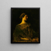 Alma-maalaus - Thomas Wilmer Dewing — kehystetty taideteos seinällä