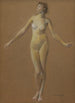 Alastonpiirustus - Thomas Wilmer Dewing — näkymä teoksesta