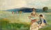 Kevätmaalaus - Thomas Wilmer Dewing — näkymä teoksesta