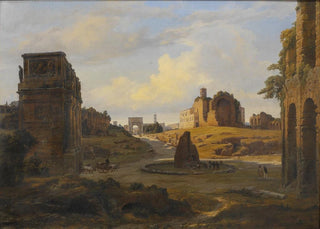 Thorald Lsse - View towards Forum Romanum from the Colosseum.webp
