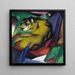 Maalauksen jäljennös Tiikeri - Franz Marc