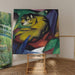 Maalauksen jäljennös Tiikeri - Franz Marc