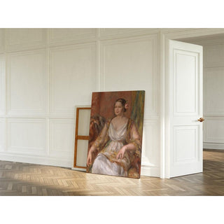 Tilla Durieux Ottilie Godeffroy, 1880-1971 - Pierre-Auguste Renoir | Reproduction Tableau Décoration murale affiche copie