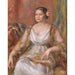 Maalauksen jäljennös Tilla Durieux (Ottilie Godeffroy, 1880-1971) - Pierre-Auguste Renoir