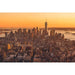 Valokuvapainos New York Citystä - The Big Apple kullansävytettynä