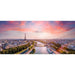 Valokuvapainatus Pariisista - Ilmakuva-panoraama