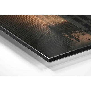 Tirage photographie urbaine - Or des villes | Reproduction Tableau Décoration murale affiche copie