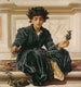 Tissant la couronne - Frederic Leighton — näkymä teoksesta
