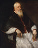 Filippo Archinto maalaus noin 1500–1558 Milanin arkkipiispa - Titien — näkymä teoksesta