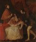 Paavi Paavali III ja hänen lapsenlapsensa - Titian — näkymä teoksesta