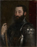 Urbinon herttua Guidobaldo II della Roveren muotokuva - Titian — näkymä teoksesta