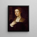Muotokuva naisesta - Titian — kehystetty taideteos seinällä