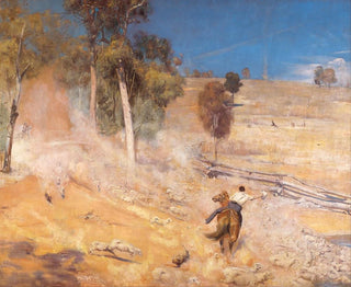 Une échappée - Tom Roberts — näkymä teoksesta