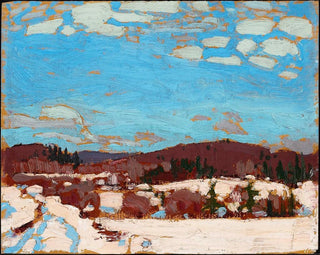 Varhainen kevät - Tom Thomson — näkymä teoksesta
