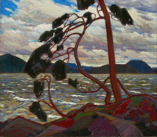 Le Vent d'Ouest - Tom Thomson — näkymä teoksesta