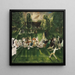 Tennis-turnaus - George Wesley Bellows — kehystetty taideteos seinällä