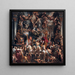 Triumfi Frédéric-Henri, Orangen prinssi - Jacob Jordaens — kehystetty taideteos seinällä