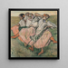 Trois danseuses russes - Edgar Degas — kehystetty taideteos seinällä