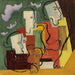 Kolme henkilöä - Louis Marcoussis — näkymä teoksesta