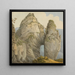Trou des Renards, Dovedale, Derbyshire - William Day — kehystetty taideteos seinällä