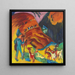 Troupeau de Chèvres Rentrant - Ernst Ludwig Kirchner — kehystetty taideteos seinällä