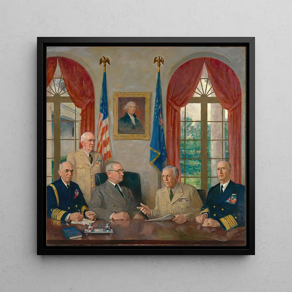 Truman et ses conseillers militaires - Augustus Vincent Tack