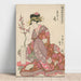 Maalauksen jäljennös Tsukasa of Ogiya - Kitagawa Utamaro