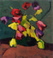 Tulipes dans un vase vert - Hermann Stenner — näkymä teoksesta