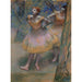 Maalauksen jäljennös Two Tanssijan Maalaus (1893-1898) - Edgar Degas