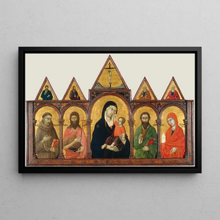 Ugolino di Nerio - Virgin and Child with Saints.webp