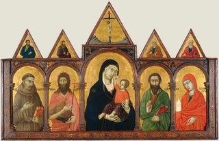 Ugolino di Nerio - Virgin and Child with Saints.webp