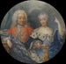 Ulrika Eleonora nuori 1688-1741 Ruotsin kuningatar Frédéric I 1676-1751 Hessen-Kasselin kreivi Ruotsin kuningas - Niklas Lafrensen — näkymä teoksesta