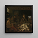 Un Atelier de Peintre - Michael Sweerts — kehystetty taideteos seinällä